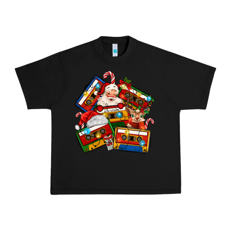 Christmas Cassette Tapes Urban Heavy Tee by MaliasSmallBusiness | Teevron