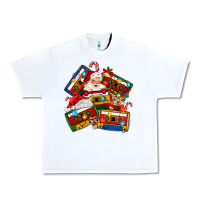 White christmas cassette tapes Urban Heavy Tee - MaliasSmallBusiness