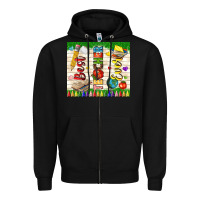 Black best teacher ever Zipper Hoodie - TumblerDesignByShophia