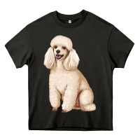 Asphalt standart poodle Heavy Core Tee - Artiststas