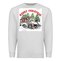 Dove Grey merry chrıstmas Premium Sweatshirt - FaDigitalArtStudio