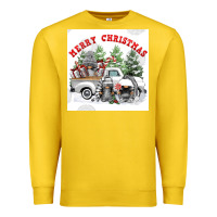 Lemon merry chrıstmas Premium Sweatshirt - FaDigitalArtStudio