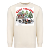 Sandshell merry chrıstmas Premium Sweatshirt - FaDigitalArtStudio