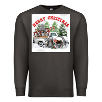 Smoke merry chrıstmas Premium Sweatshirt - FaDigitalArtStudio