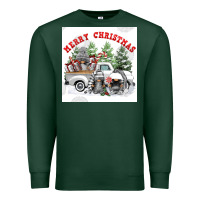 Sports Green merry chrıstmas Premium Sweatshirt - FaDigitalArtStudio