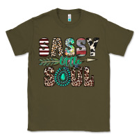 Army Green sassy little soul Classic Tee - CowhideDigitalArt
