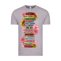 Vintage Zinc floral books Vintage Tee - MaliasSmallBusiness