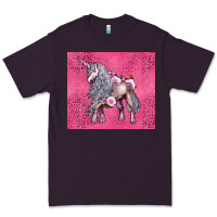 Plum unicorn Premium Tee - LillyAllenDesigns