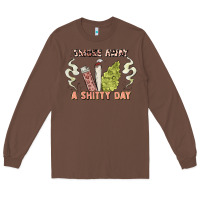 Chestnut smoke away a sh tty day Long Sleeve Tee - Artiststas