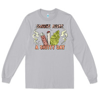 Moon Dust smoke away a sh tty day Long Sleeve Tee - Artiststas