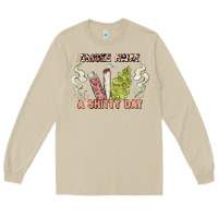 Mushroom smoke away a sh tty day Long Sleeve Tee - Artiststas