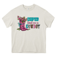 Cream velantines day cupid find me a cowboy Heavy Core Tee - AdoDesignShop