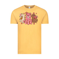 Vintage Mustard mexican desert ghosts Vintage Tee - MaliasSmallBusiness
