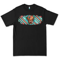 Black cow floral Premium Tee - JahusDesignShop