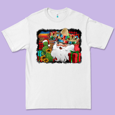 Santa Claus Spanish Christmas Premium Tee Designed By Jasminsmagicworld