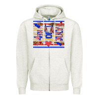 Oatmeal Heather 4 th of july Zipper Hoodie - TumblerDesignByShophia