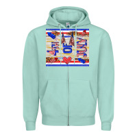Seafoam 4 th of july Zipper Hoodie - TumblerDesignByShophia