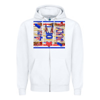 White 4 th of july Zipper Hoodie - TumblerDesignByShophia