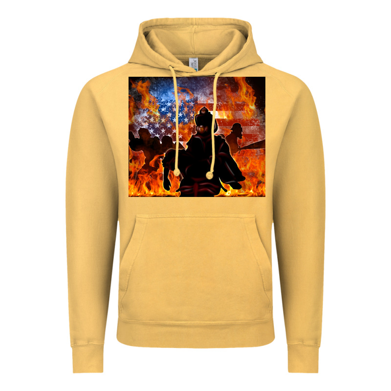 Western Firefighters Vintage Hoodie by MaliasSmallBusiness | Teevron