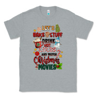 Heather Grey let's bake stuff drink hot cocoa and watch christm Classic Tee - MaliasSmallBusiness