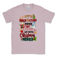 Lilac let's bake stuff drink hot cocoa and watch christm Classic Tee - MaliasSmallBusiness