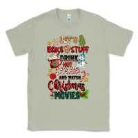 Matcha let's bake stuff drink hot cocoa and watch christm Classic Tee - MaliasSmallBusiness