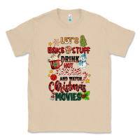 Mushroom let's bake stuff drink hot cocoa and watch christm Classic Tee - MaliasSmallBusiness