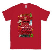 Red let's bake stuff drink hot cocoa and watch christm Classic Tee - MaliasSmallBusiness
