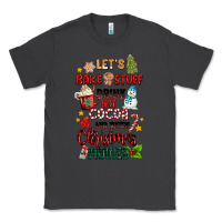 Smoke let's bake stuff drink hot cocoa and watch christm Classic Tee - MaliasSmallBusiness