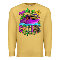 Antique Gold mardi gras cruise squad Premium Sweatshirt - OliviaCreatesArt