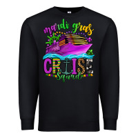 Black mardi gras cruise squad Premium Sweatshirt - OliviaCreatesArt