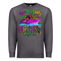 Charcoal Heather mardi gras cruise squad Premium Sweatshirt - OliviaCreatesArt