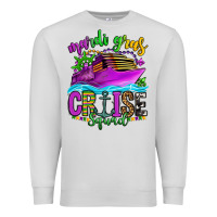 Dove Grey mardi gras cruise squad Premium Sweatshirt - OliviaCreatesArt