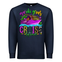 Navy mardi gras cruise squad Premium Sweatshirt - OliviaCreatesArt