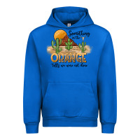 Cobalt Something In The Orange Tells We Were Not Done Urban Hoodie - CowhideDigitalArt