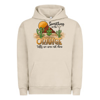 Pigment French Oak Something In The Orange Tells We Were Not Done Urban Hoodie - CowhideDigitalArt