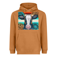 Meerkat Cow Tumbler Heavyweight Hoodie - CowCowDesign
