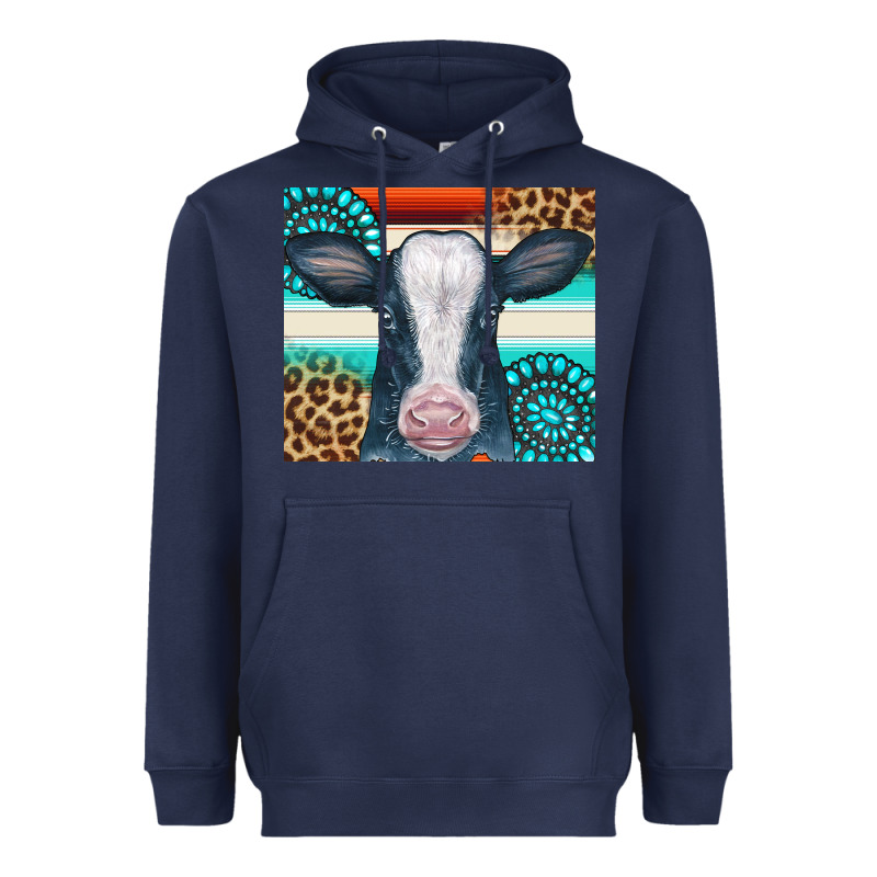 Cow Tumbler Heavyweight Hoodie by CowCowDesign | Teevron
