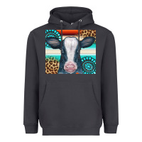 Smoke Cow Tumbler Heavyweight Hoodie - CowCowDesign