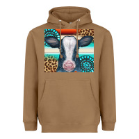 Toasted Coconut Cow Tumbler Heavyweight Hoodie - CowCowDesign