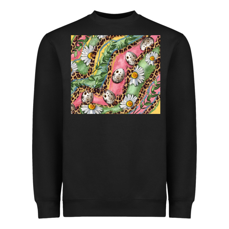 Easter Quail Egg And Daisy Heavyweight Sweatshirt by RanaPortraitStore | Teevron