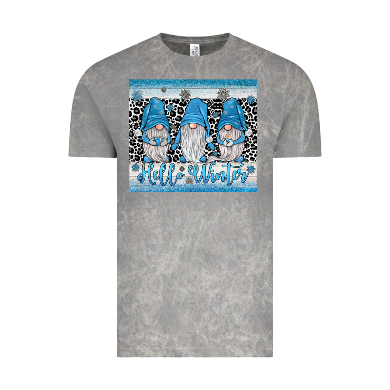 Hello Winter Gnome Vintage Tee by JahusDesignShop | Teevron