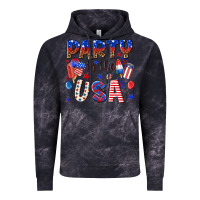 Cloud Black party in the usa Vintage Hoodie - NancyCooperArtShop