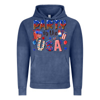 Vintage Denim party in the usa Vintage Hoodie - NancyCooperArtShop