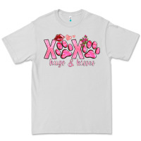 Dove Grey xoxo hugs and kisses paws Premium Tee - NancyCooperArtShop