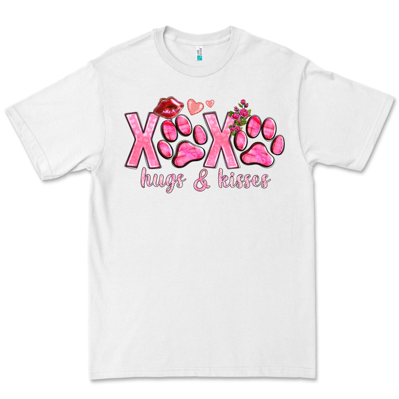 Xoxo Hugs And Kisses Paws Premium Tee by NancyCooperArtShop | Teevron