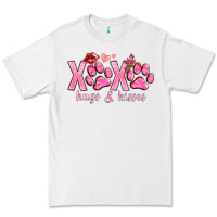 White xoxo hugs and kisses paws Premium Tee - NancyCooperArtShop