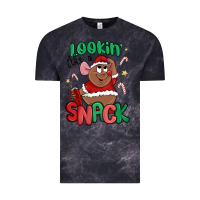 Cloud Black lookin' like a snack christmas character Vintage Tee - MaliasSmallBusiness
