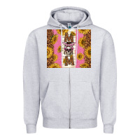 Heather Grey skull mom sunflowers Zipper Hoodie - TumblerDesignByShophia