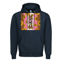 Navy skull mom sunflowers Zipper Hoodie - TumblerDesignByShophia